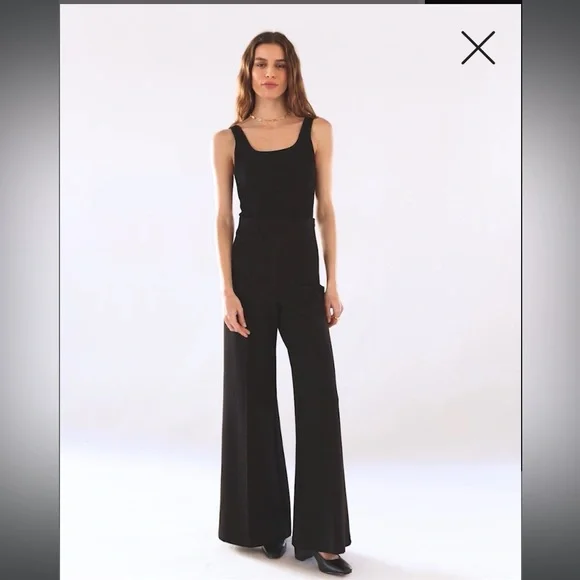 Ultra-Stretch Ponte Super Wide Leg Pants - Picture 3 of 15